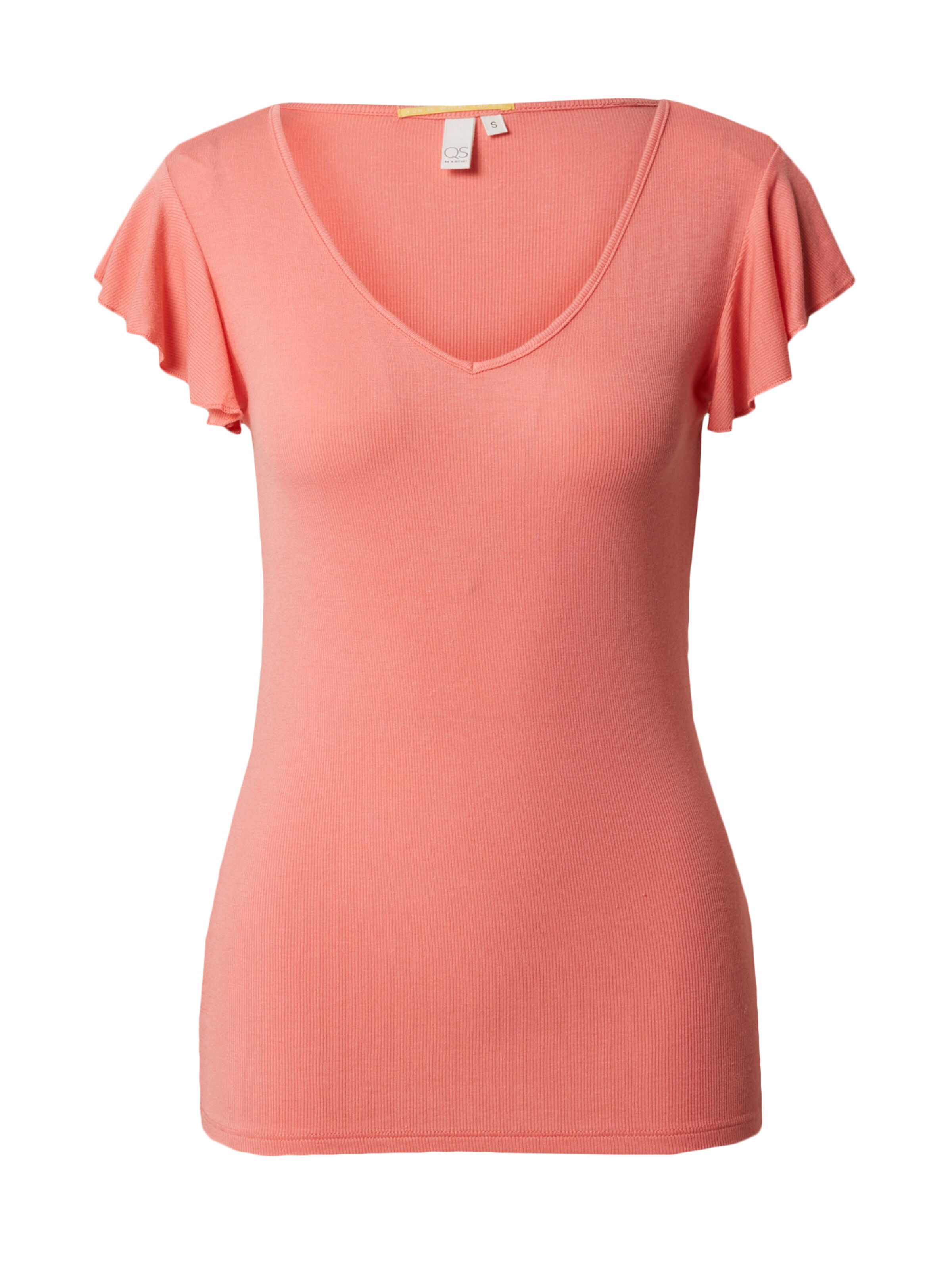 QS Shirt in Roze: voorkant