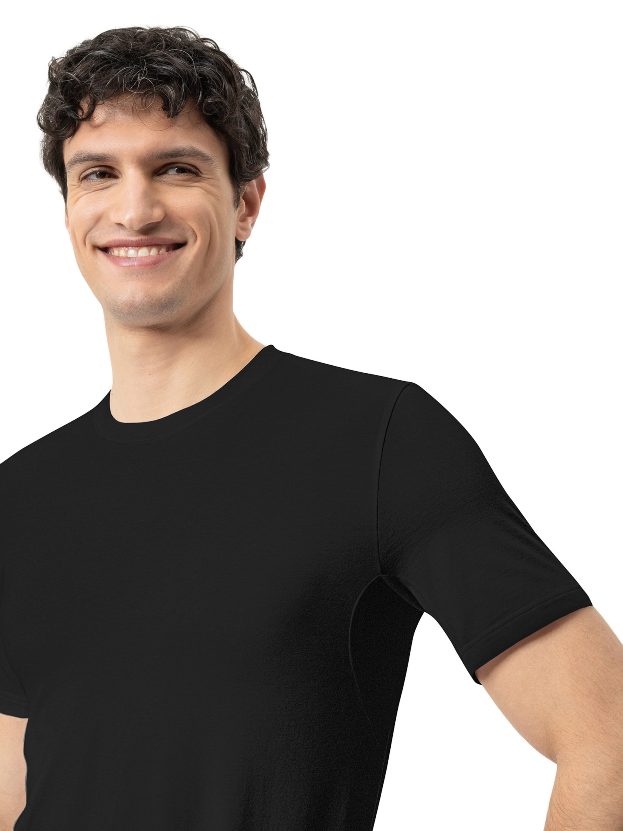 Mey Shirt 'Hybrid' in Zwart