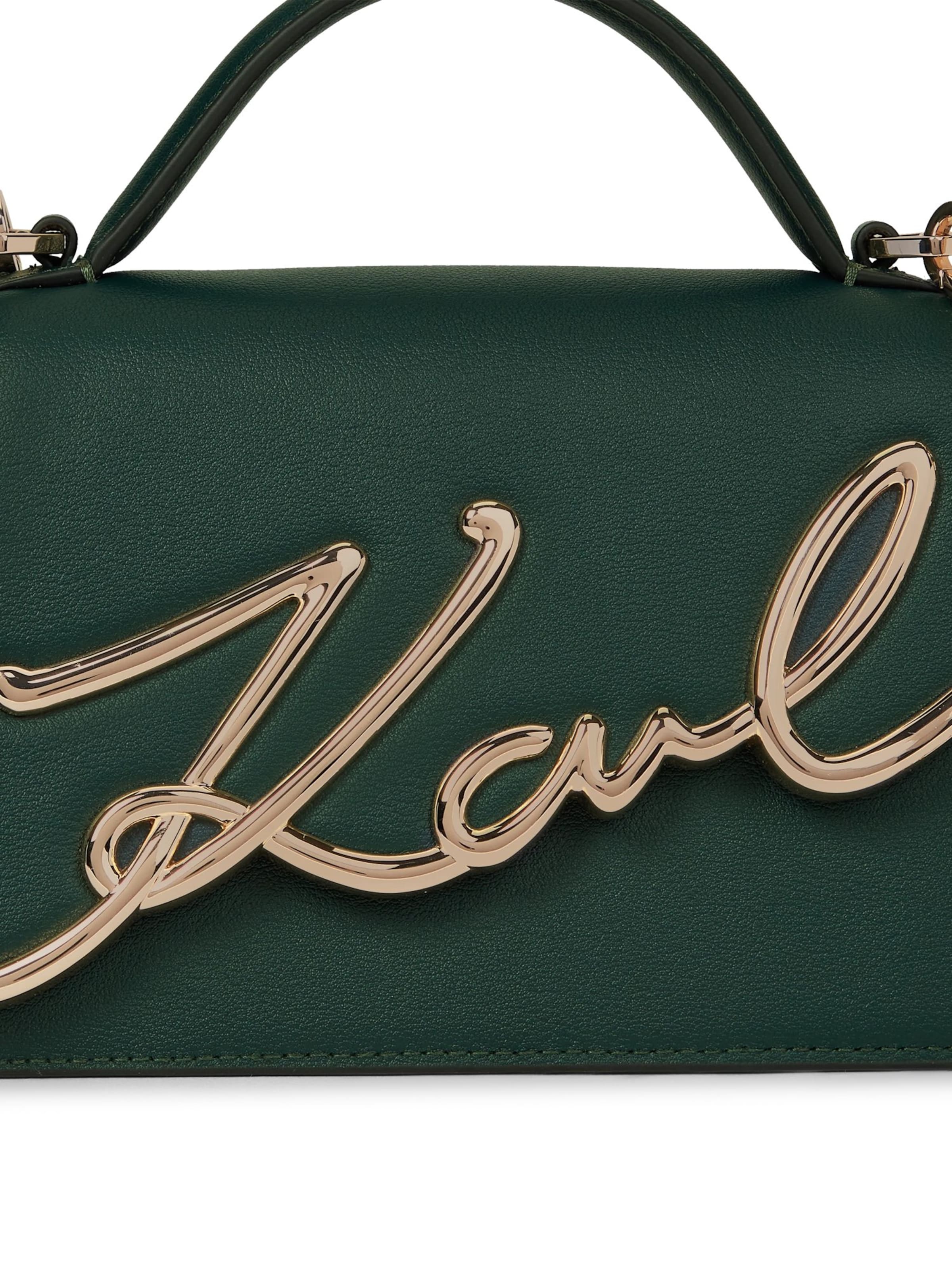Karl Lagerfeld Handtasche in Grün