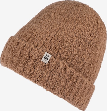 Bonnet 'Warm Embrace' Roeckl en marron : devant