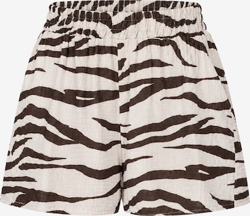 SASSYCLASSY Pants in Beige: front