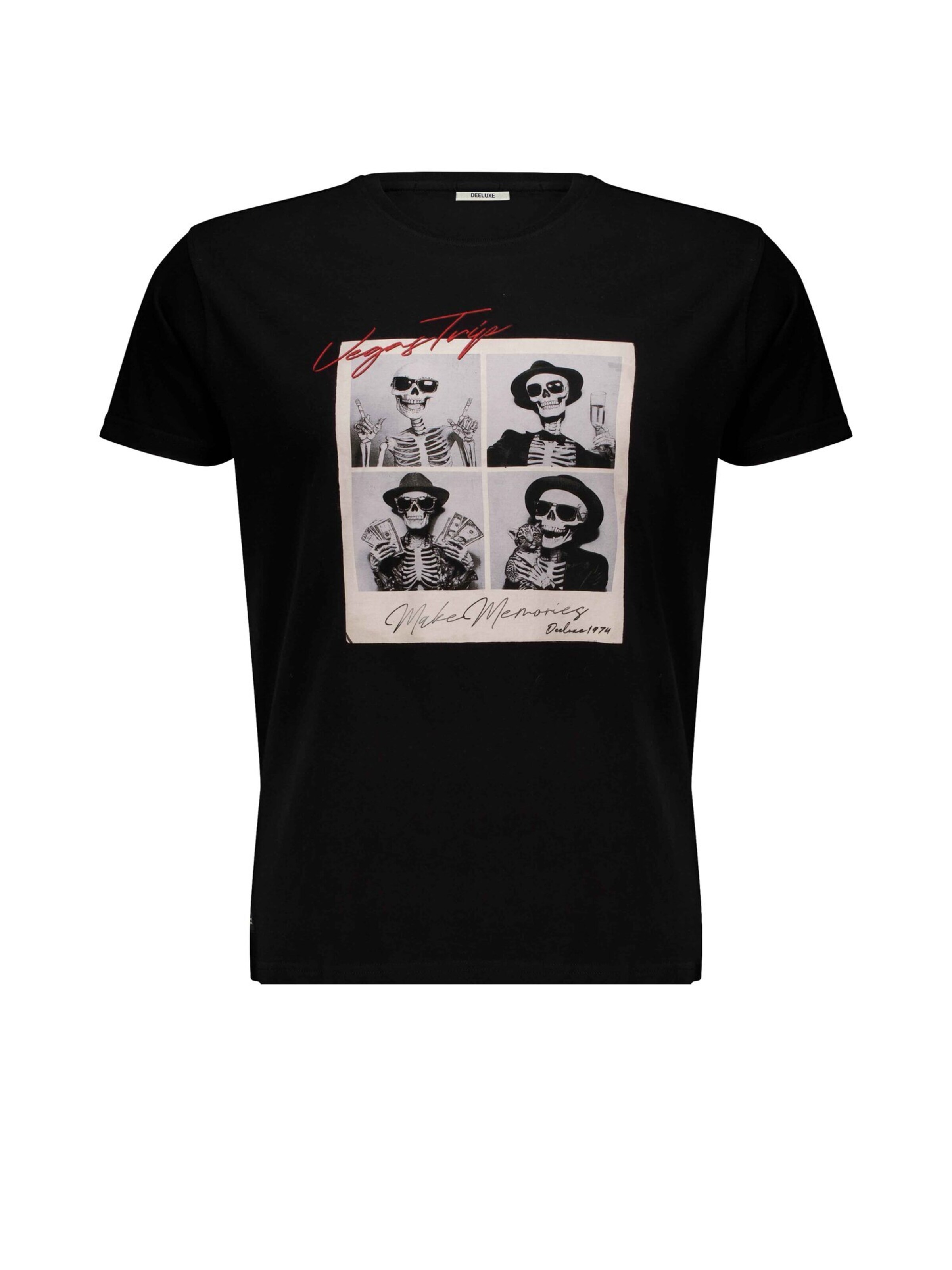 Deeluxe Shirt 'MANOLO' in Zwart: voorkant