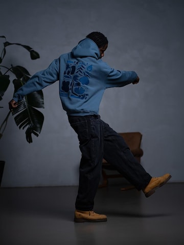 NOORLYS Sweatshirt 'PUNDIG' in Blue