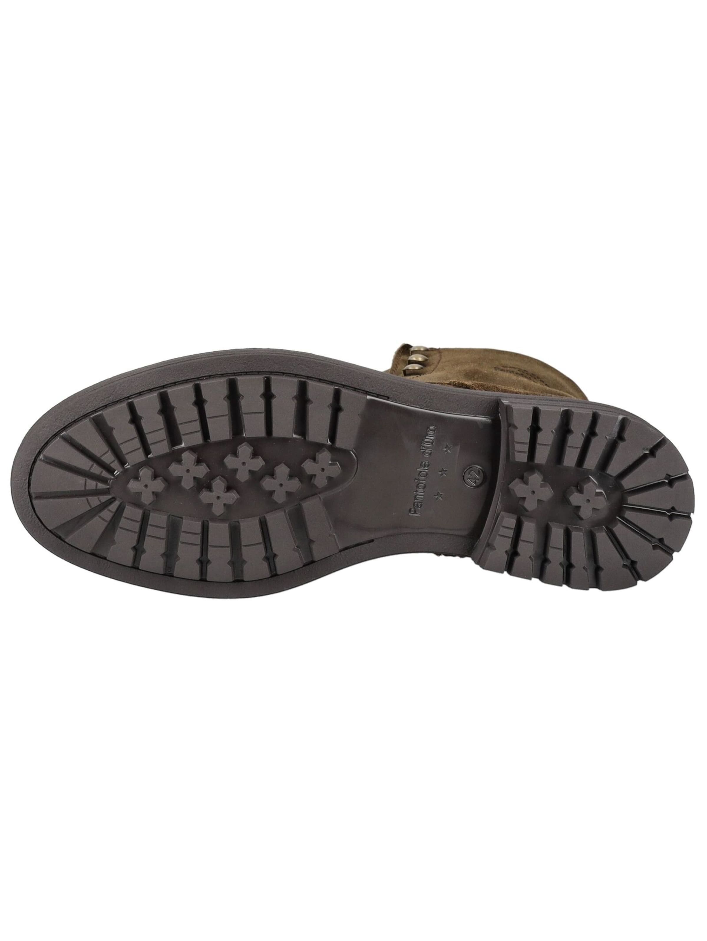 Bottes à lacets PANTOFOLA D'ORO en marron