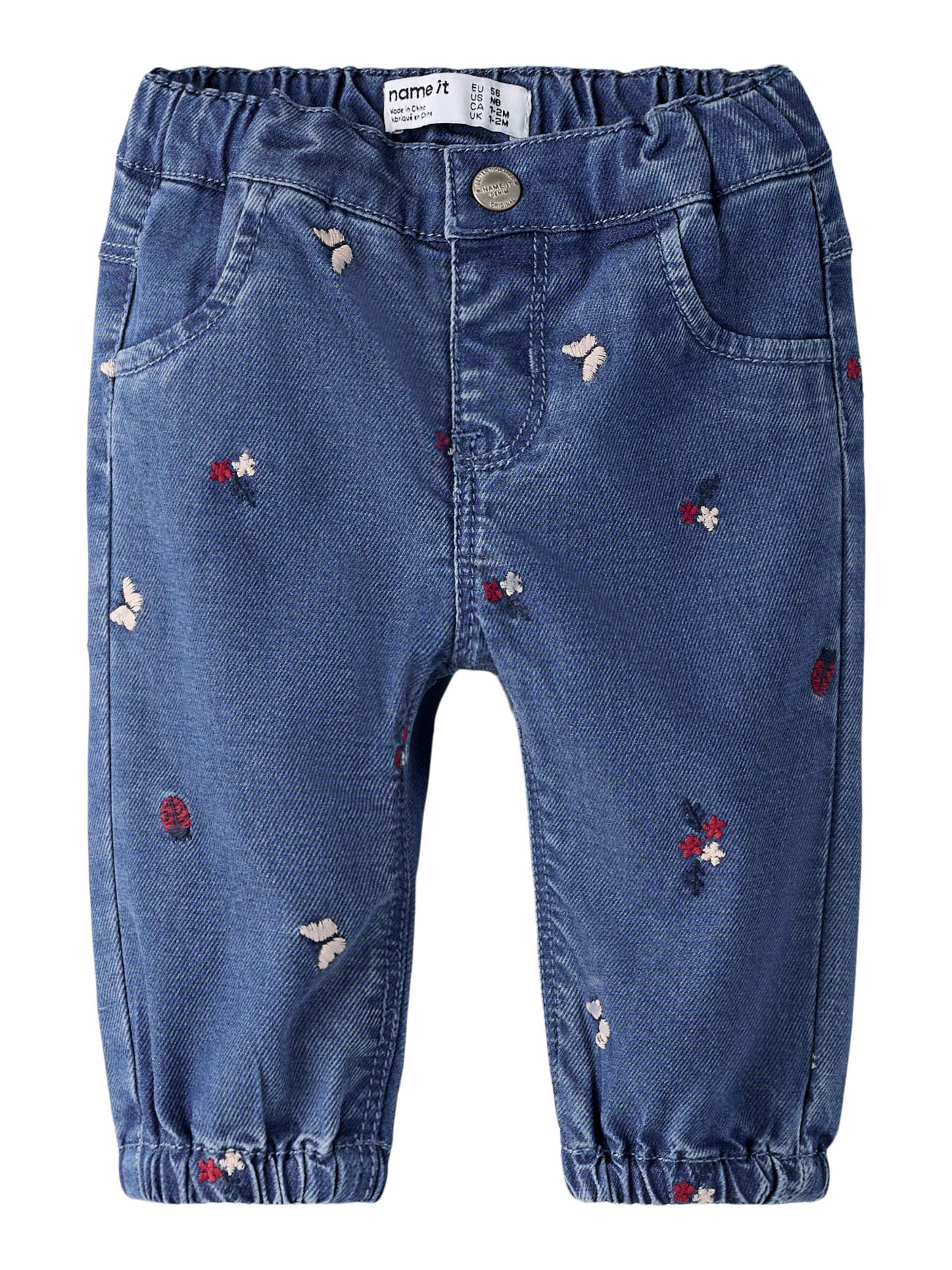 NAME IT - Tapered Vaquero en azul: frente