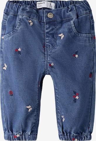 NAME IT - Tapered Vaquero en azul: frente