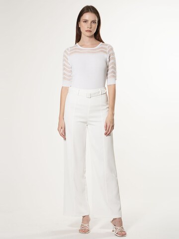 Pull-over Influencer en blanc