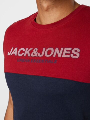 T-Shirt 'Urban' JACK & JONES en rouge