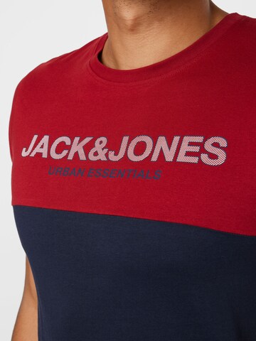 JACK & JONES T-Shirt 'Urban' in Rot