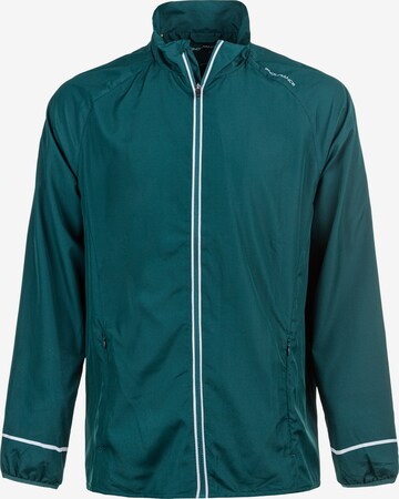 ENDURANCE Regular fit Athletic Jacket 'LESSEND' in Green: front