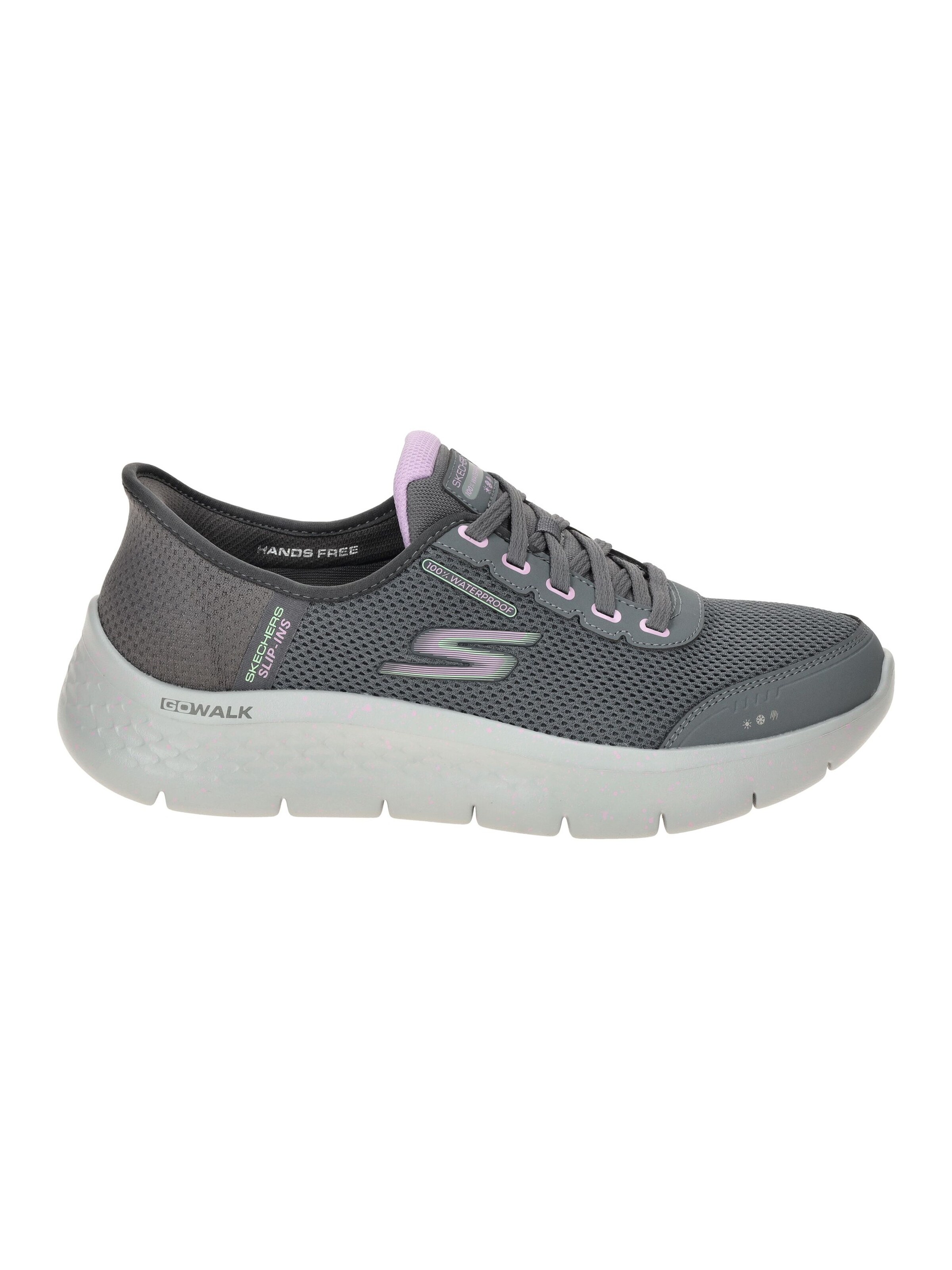 SKECHERS Schnürschuh in Grau