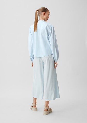 comma casual identity - Blusa en azul: atrás
