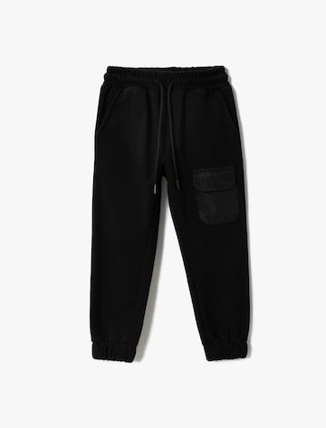 Koton Loosefit Broek in Zwart: voorkant