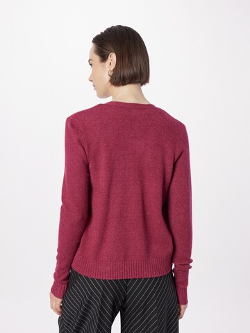 VILA Strickjacke 'RIL' in Rot