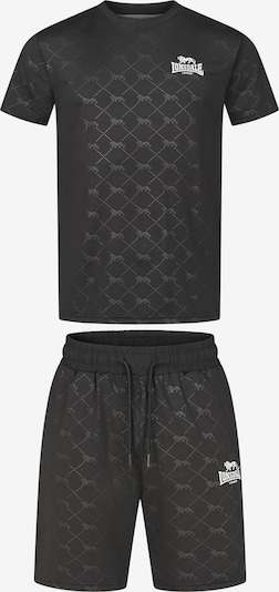 LONSDALE Odjeća za vježbanje 'Prestwood' u siva / crna / bijela, Pregled proizvoda