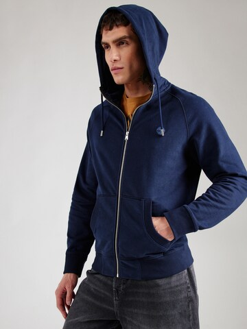 TIMBERLAND Bluza rozpinana w kolorze niebieski: przód