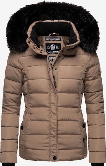 NAVAHOO Zimska jakna 'Miamor' u taupe siva / crna, Pregled proizvoda