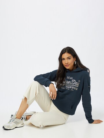 Superdry Sweatshirt in Blau