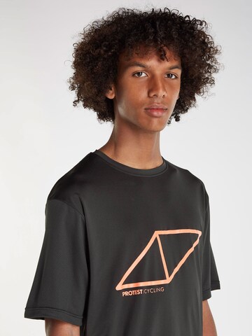 PROTEST Functioneel shirt 'PRTPOTTIER' in Zwart