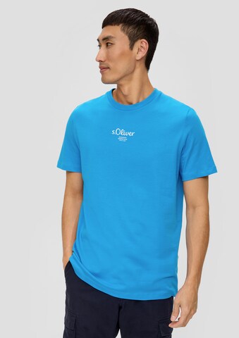 s.Oliver T-Shirt in Blau: Vorderseite