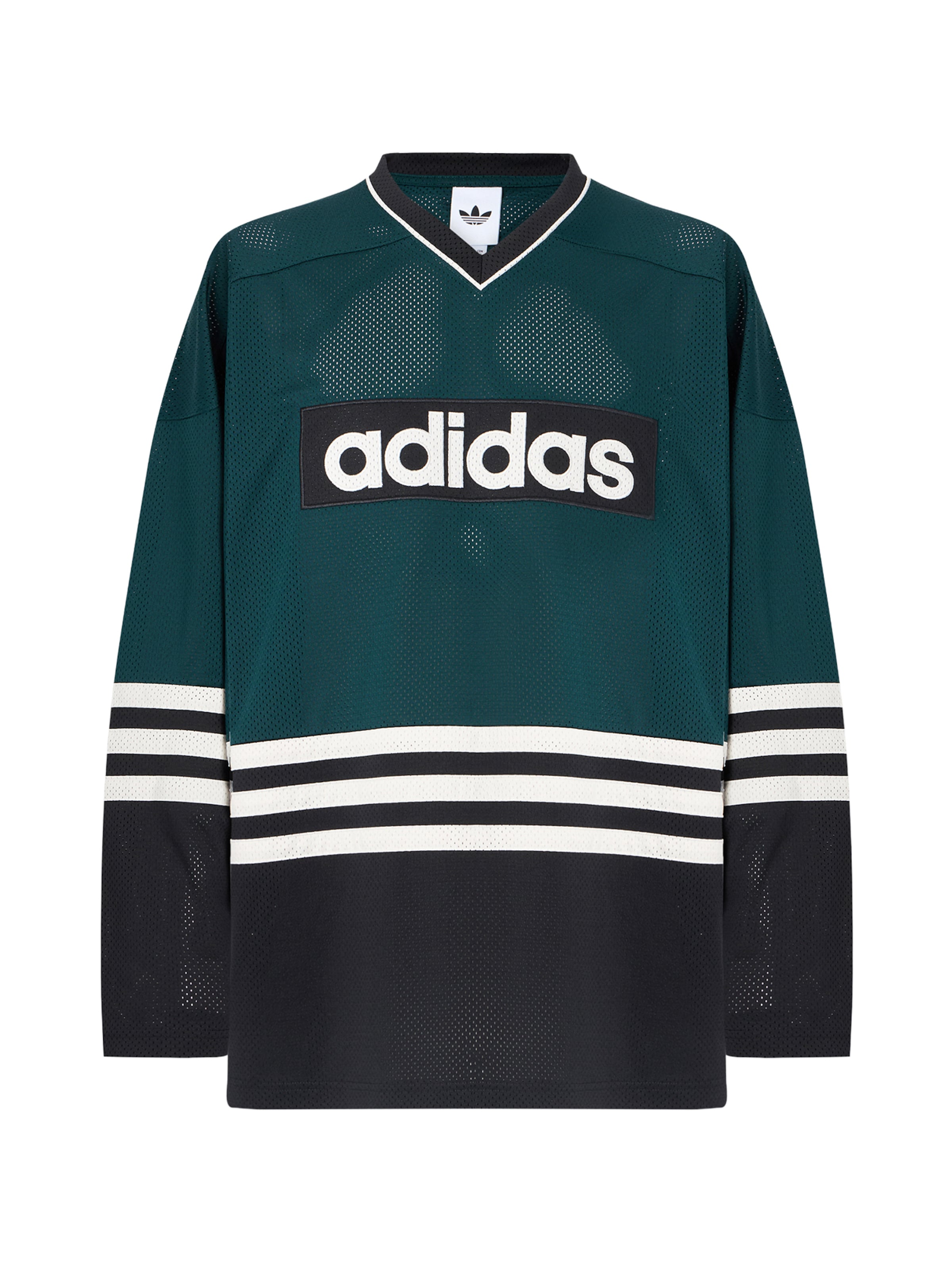 ADIDAS ORIGINALS Shirt in Groen: voorkant