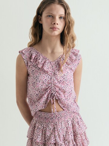 Scalpers Regular Fit Bluse i pink