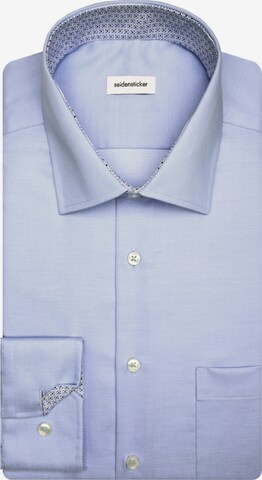 Coupe regular Chemise business SEIDENSTICKER en bleu