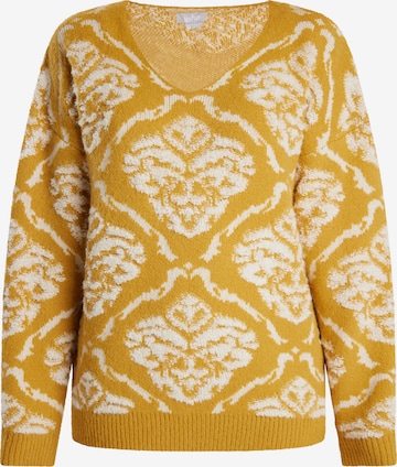 Usha Sweater 'Sivene' in Yellow: front