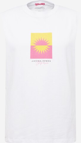 JACK & JONES Koszulka 'JORMARBELLA' w kolorze biały: przód