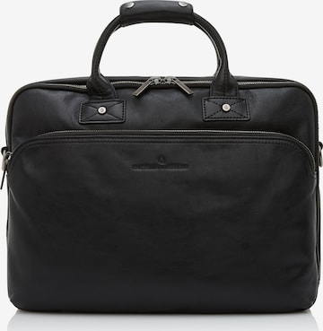 Borsa portadocumenti 'Firenze' di Castelijn & Beerens in nero: frontale