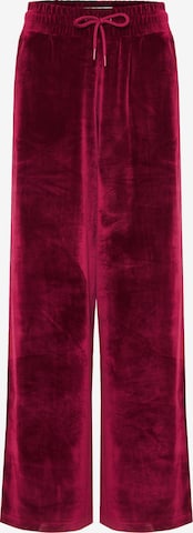 Pantalon Funky Buddha en rouge : devant