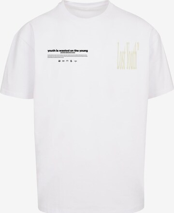 Lost Youth Shirt in White: front