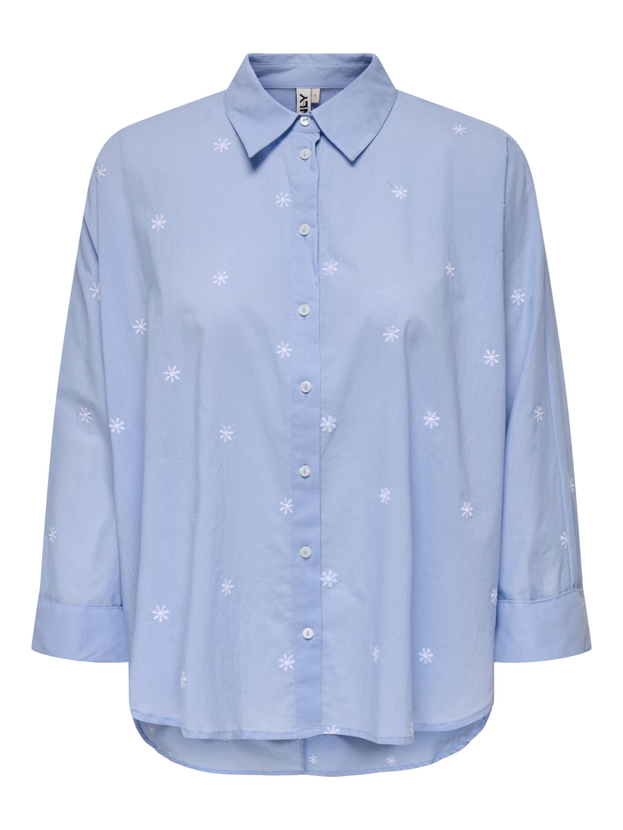 ONLY Carmakoma Blouse 'CARNEW' in Blue: front