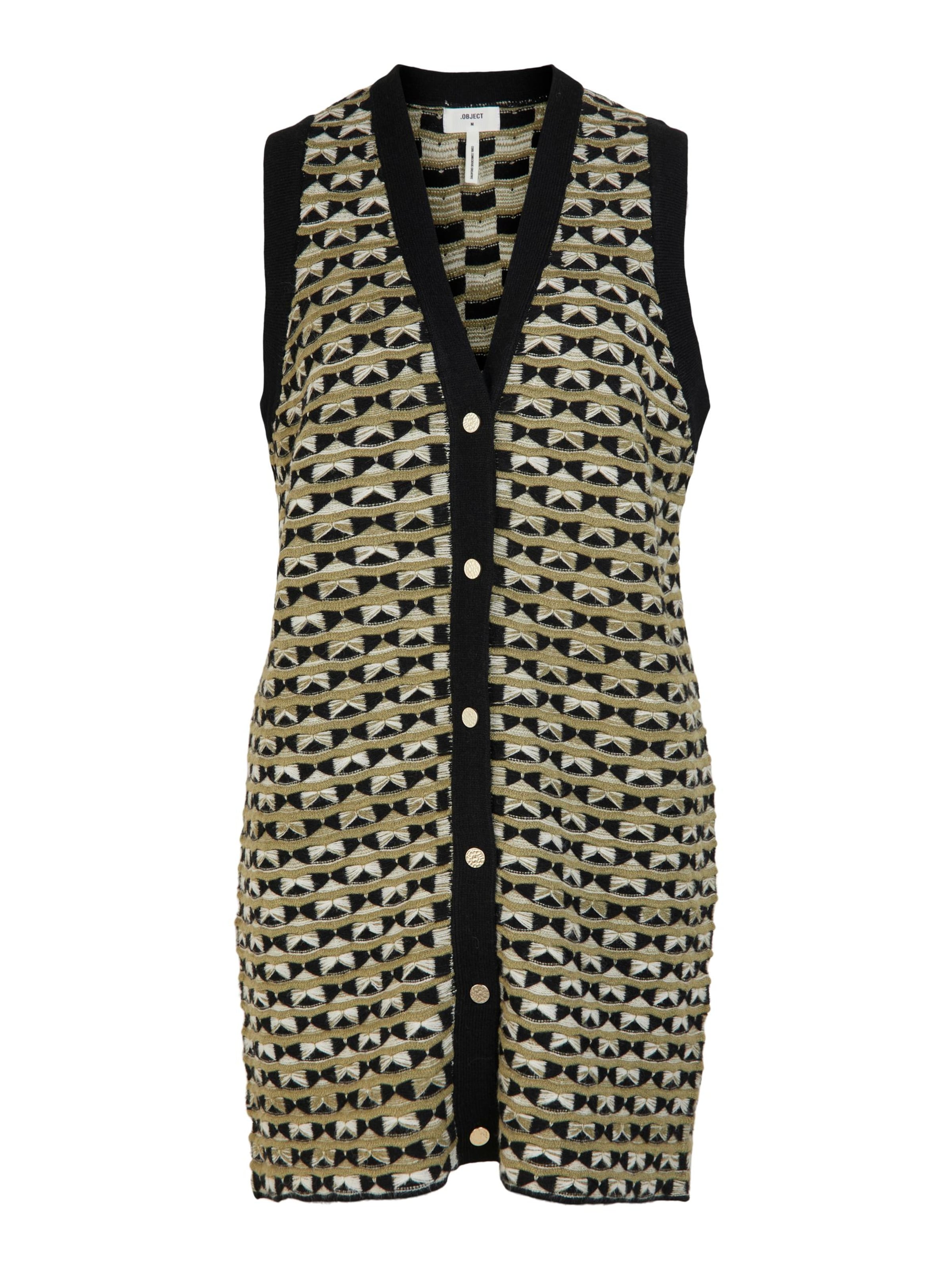 OBJECT Вязаная кофта 'ELLIE' в Зеленый: спереди