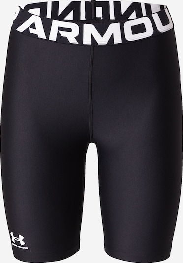 UNDER ARMOUR Pantalon de sport 'Authentics' en noir / blanc, Vue avec produit