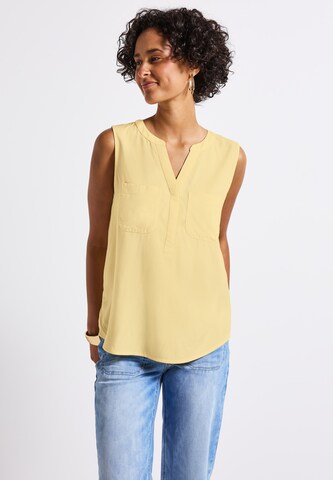 STREET ONE Blouse in Yellow: front