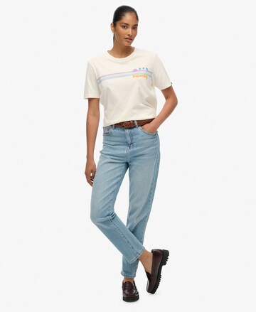 T-shirt Superdry en blanc