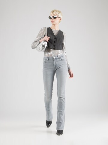 7 for all mankind - Bootcut Calças de ganga 'Newport' em cinzento