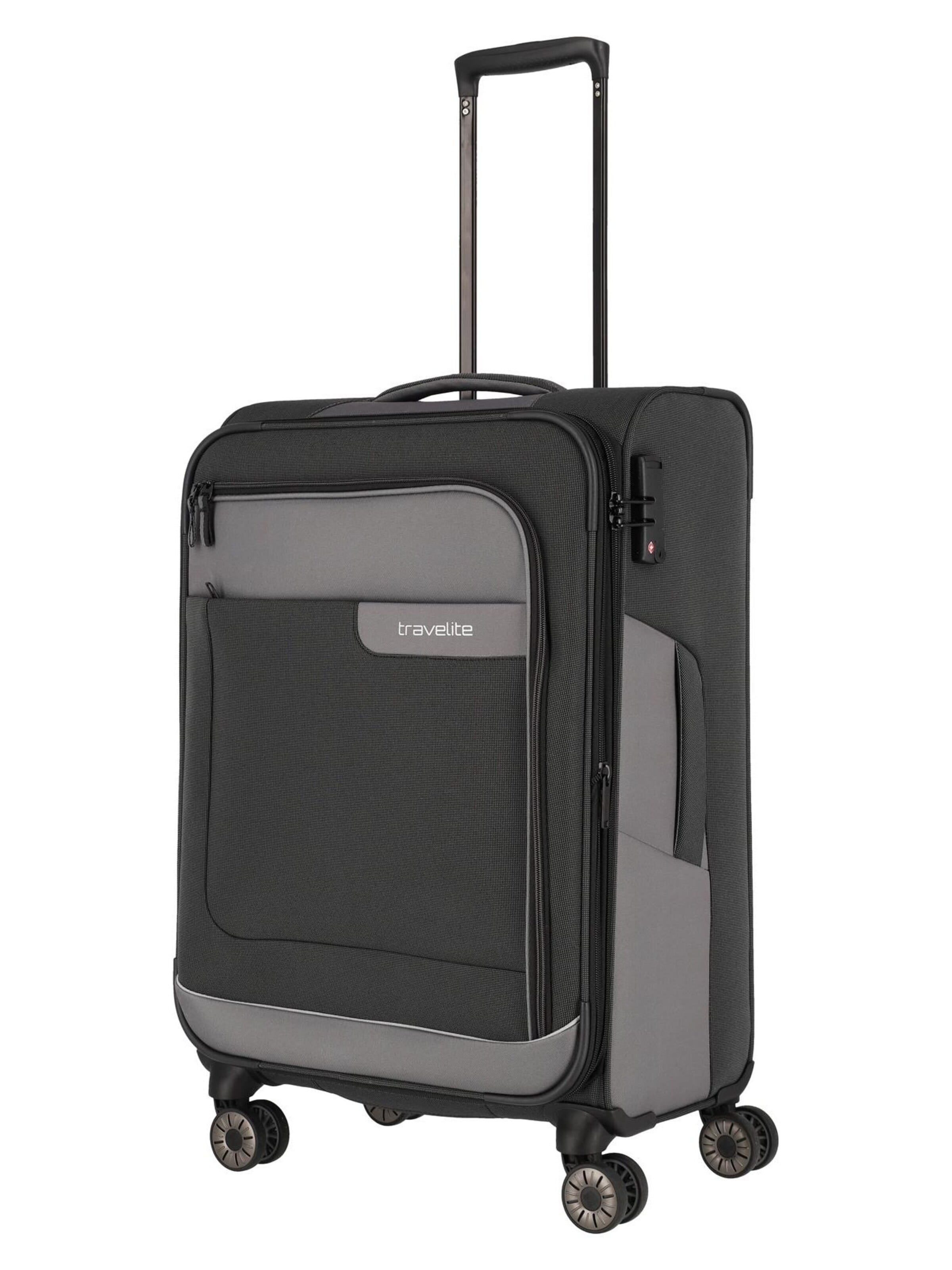 TRAVELITE Suitcase in Grey: front