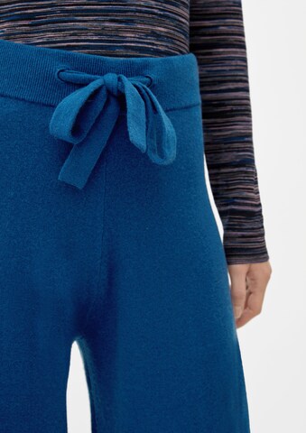 s.Oliver Wide Leg Hose in Blau