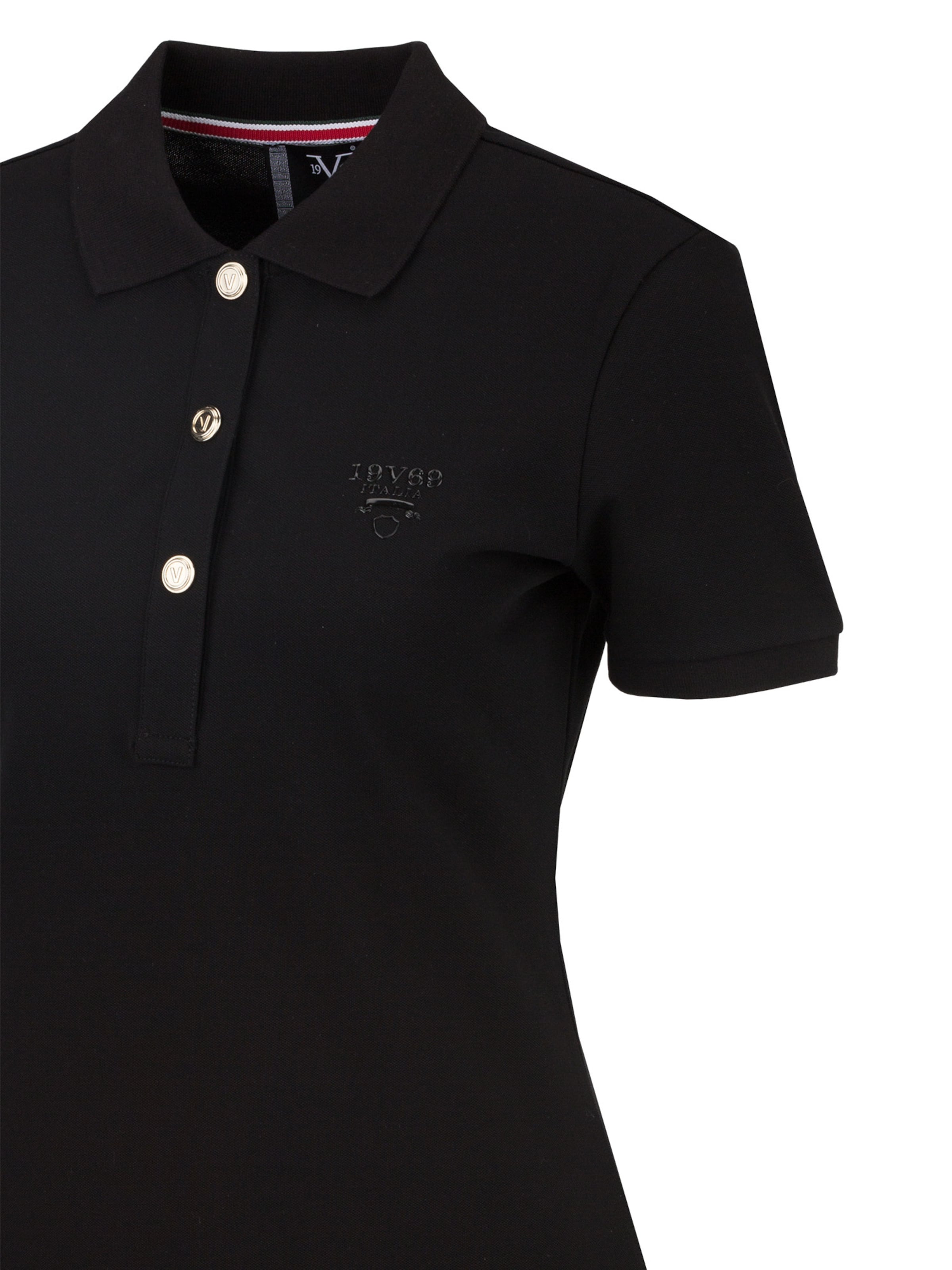 19V69 ITALIA Blusekjole 'Adribel Tennis' i sort