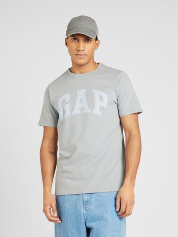 GAP - Camisa 'NOVELTY' em cinzento