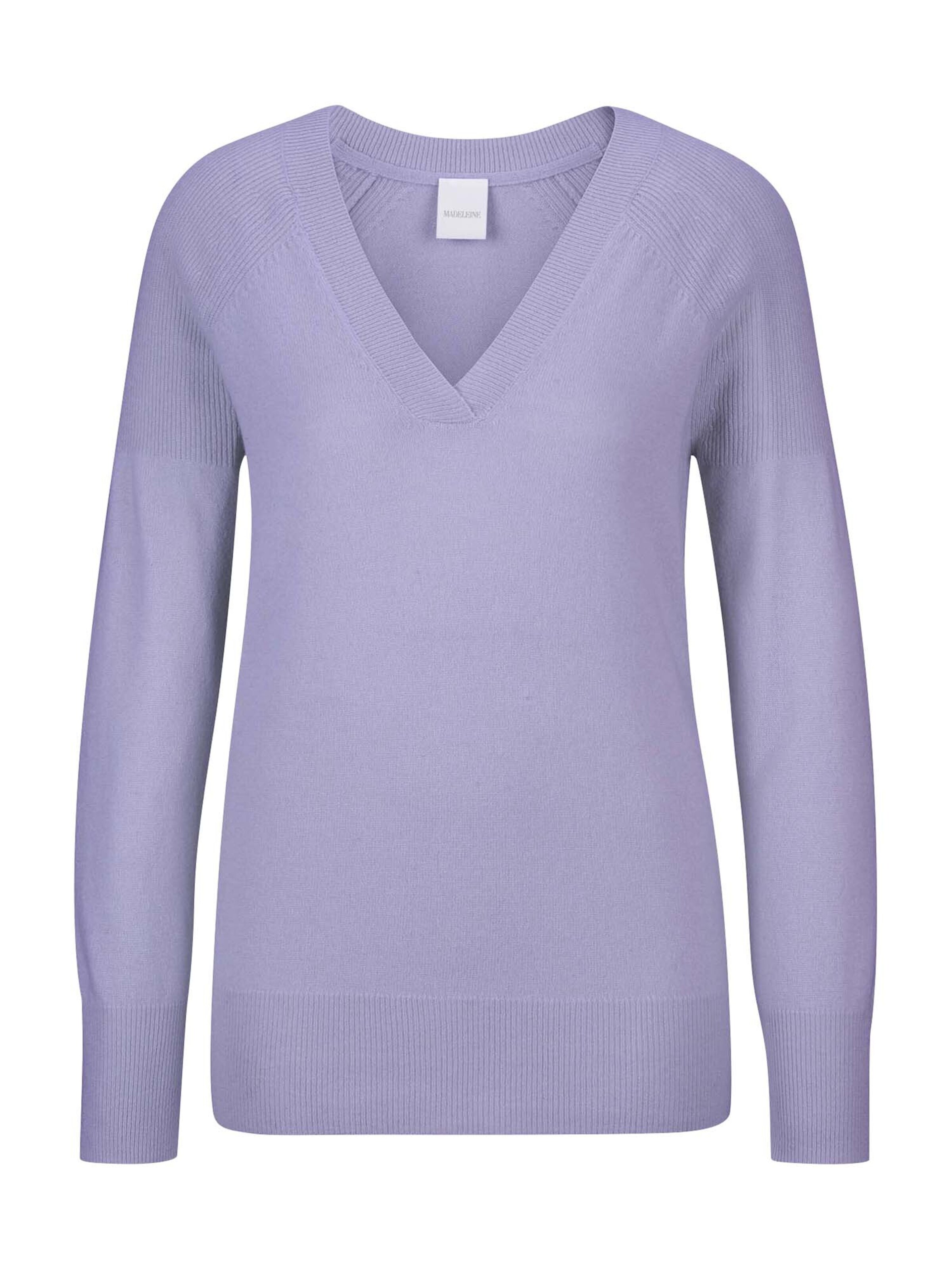 MADELEINE Pullover in Lila: Vorderseite