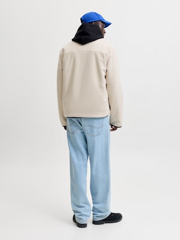 Giacca di pile di JACK & JONES in grigio