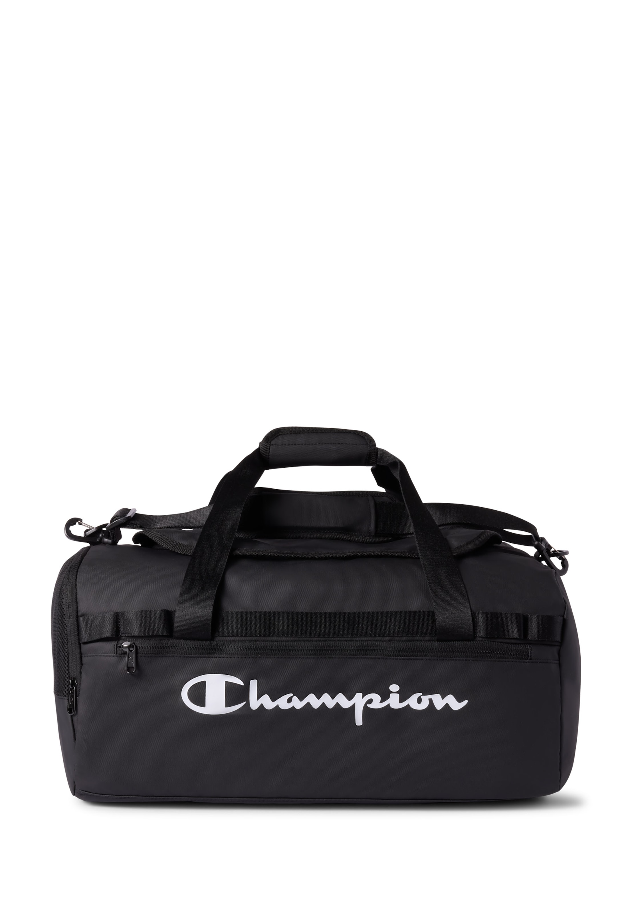 Champion Sports Bag in Black: front