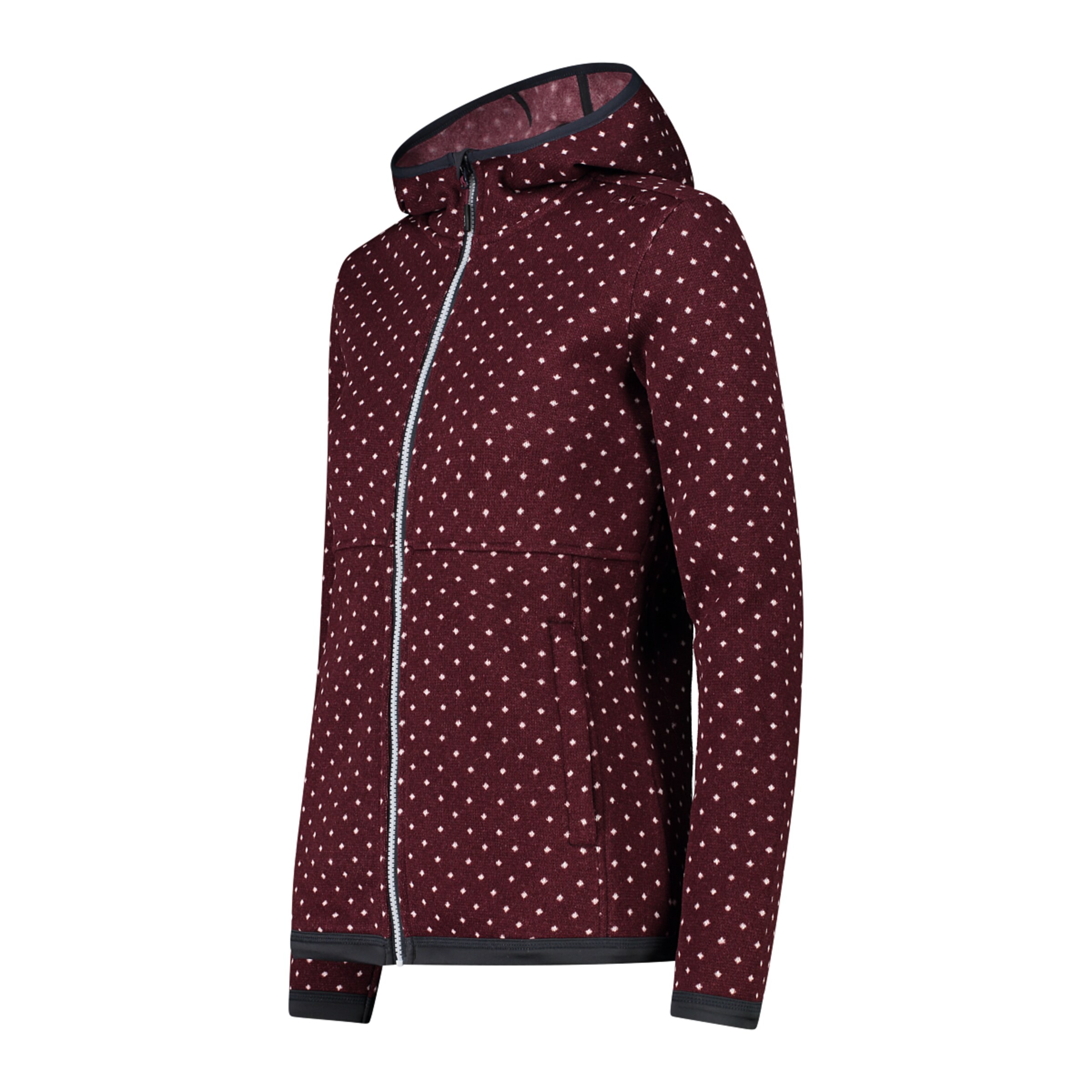 CMP Fleece jas in Rood