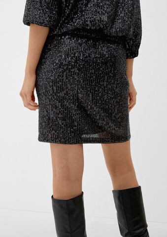 s.Oliver BLACK LABEL Skirt in Black