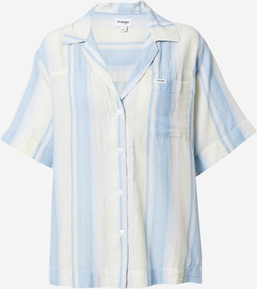 WRANGLER - Blusa en azul: frente