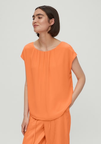 s.Oliver BLACK LABEL Blouse in Oranje: voorkant