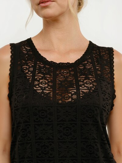 Rochie ' ANN ' pe 40 Liberte Essentiel pe negru, Vizualizare produs